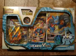 Pokemon TCG Lucario VStar Premium Collection Box Brand New Sealed - Image 1