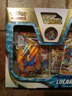 Pokemon TCG Lucario VStar Premium Collection Box Brand New Sealed - Image 2