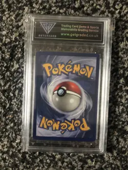 rattata 61/102 base set SHADOWLESS GETGRADED mint 9 pokemon not PSA - Image 2