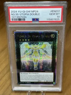 Yu-Gi-Oh - Number 39: Utopia Double - MP24-EN031 QCR - PSA 10 (July 25) - Image 1