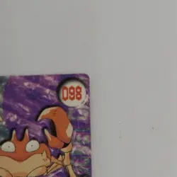 Krabby Pocket Monster GB Mini Card No.98 Nintendo Pokemon Japanese 1 inch - Image 3