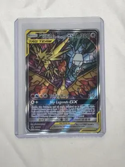 Pokemon Moltres & Zapdos & Articuno GX Tag Team Card SM210 Never Played - Image 5