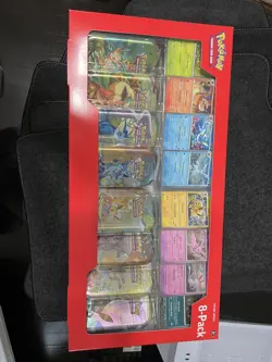 Pokemon Prismatic Evolutions Tins and Surging Sparks Cards Costco - 1 each - Image 3