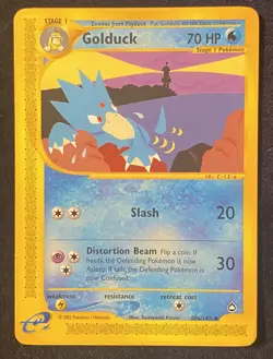 Golduck - 2002 - Pokemon Card - 50a/147 - ID: C-12-a - Aquapolis Set - Image 1