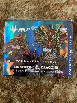Commander Legends D&D Battle for Baldurs Gate Collector Booster Box - Image 1