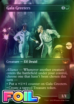 x1 Gala Greeters BOX TOPPER SEALED SNC MTG 450/281 FOIL BORDERLESS RARE M/NM 1x - Image 1