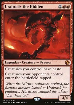 Magic the Gathering MTG Urabrask the Hidden (152) Iconic Masters LP - Image 1
