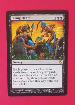 Living Death - LP-EX English - Commander 2011 MTG Magic - Image 1