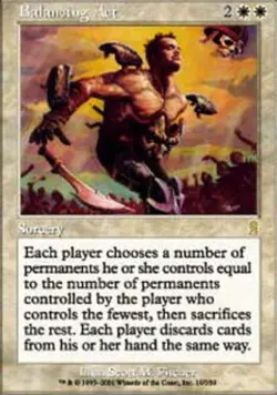 1 x Balancing Act - Odyssey - Light Play - MTG - Image 1