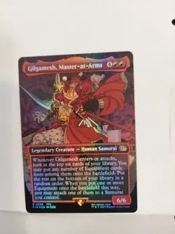 Gilgamesh, Master-at-Arms (Borderless) Final Fantasy Foil - Image 1