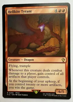 MTG Hellkite Tyrant (295) | NM | Cmd: Final Fantasy (FIC) - Image 1