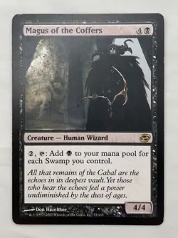 Magus of the Coffers x1 MTG Planar Chaos 1x Magic Good Moderate Play MP - Image 1