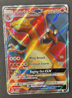 Charizard GX SM60 Sm Holo Promo Pokemon Card TCG Moderatley Played - Image 1
