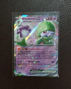 Pokemon TCG NM Gardevoir ex 029/091 S&V: Paldean Fates Holo Double Rare Playable - Image 1