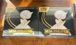 2X LOT 2025 Pokemon Mega Evolution Gardevoir Elite Trainer Box SEALED IN HAND - Image 1
