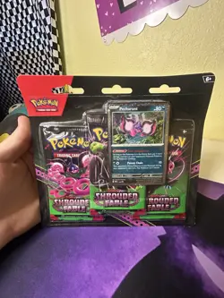 Pokemon Scarlet & Violet Shrouded Fable Three Booster Blister - NEW SEALED - Image 1