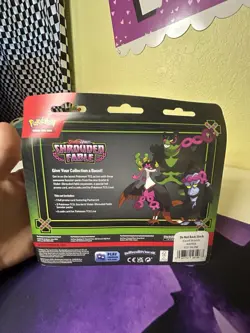 Pokemon Scarlet & Violet Shrouded Fable Three Booster Blister - NEW SEALED - Image 2