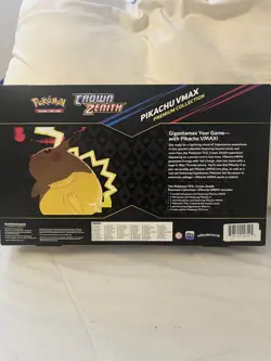 Pokemon TCG Sword & Shield Game Crown Zenith Pikachu VMAX Special Collection Box 820650851889 - Image 3