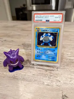Gem mint 💎 PSA 10 1996 Poliwrath Holo 062 Base Set Basic Pokemon Japanese - Image 2