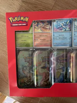 Pokemon TCG: Scarlet & Violet - Prismatic Evolutions Mini Tin Lot of 2 New - Image 2