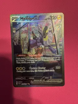 Miraidon ex 244/198 Sv01: Scarlet & Violet Holo Illustration Rare Pokemon Mint - Image 1