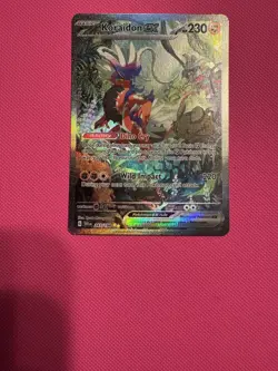 Pokemon TCG Scarlet & Violet Base Set Koraidon Ex 247/198 Special Illustration - Image 1