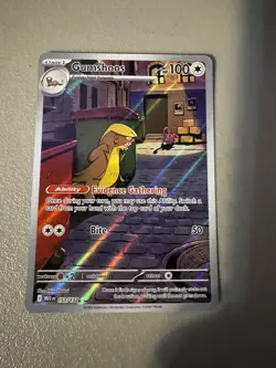 Gumshoos 153/132 Full Art Holo Illustration Rare Mega Evolution Pokemon 2025 NM+ - Image 1