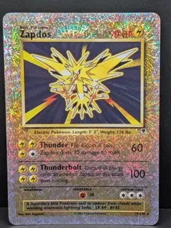Zapdos 19/110 Legendary Collection Holo Ultra Rare Pokemon TCG Nintendo LP+ - Image 1