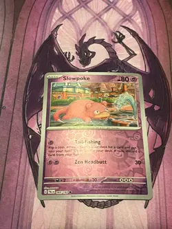 Slowpoke - 085/193 Paldea Evolved Pokemon Reverse Holo Foil Nice! - Image 1