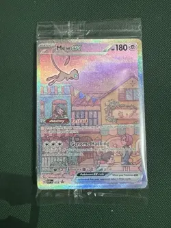 **RESERVED** Pokemon Mew EX TCG SVP 053 Scarlet Violet 151 UPC Promo - Image 1