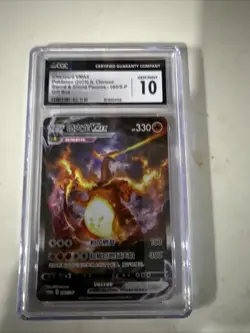 CCIC 10 Gem Mint Charizard VMAX 080/S-P Pokemon Chinese Collection Gift Box - Image 1