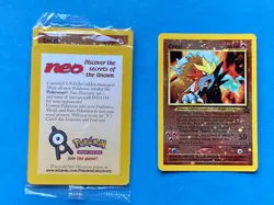 Factory-sealed Pokemon Wizards Black Star Reverse-Holo Promo Entei - Promo 34 - Image 3