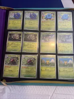 Pokemon TCG Incomplete Twilight Masquerade Master Set W/ Binder - Image 2