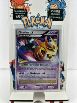 DIAMOND & PEARL PROMO GIRATINA LV.X DP38 POKEMON HOLORARE NM - Image 1