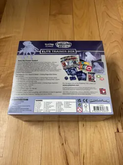 Pokemon TCG: Chilling Reign Elite Trainer Box (ETB) New Sealed Shadow Rider - Image 2