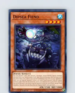 Yu-Gi-Oh TCG Dipsea Fiend INFO-EN084 1st Edition Regular Common Card NM - Image 1