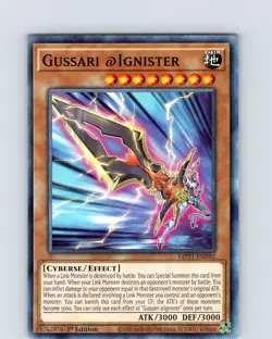 Yu-Gi-Oh TCG Gussari @Ignister MP21-EN092 1st Edition Common Card NM - Image 1