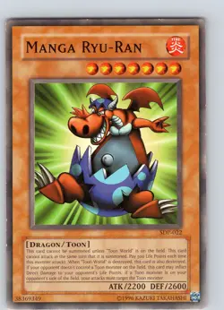 Yu-Gi-Oh TCG Manga Ryu-Ran SDP-022 Unlimited Regular Common Card Played LP - Image 1