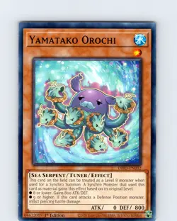 Yu-Gi-Oh TCG Yamatako Orochi DIFO-EN032 1st Edition Common Card NM - Image 1
