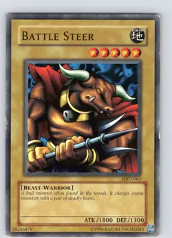 Yu-Gi-Oh TCG Battle Steer MRD-064 Unlimited Regular Common Card Played LP - Image 1