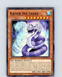 Yu-Gi-Oh TCG Kaiser Sea Snake MP18-EN025 1st Edition Common Card NM - Image 1