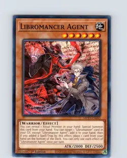 Yu-Gi-Oh TCG Libromancer Agent MP23-EN045 1st Edition Common Card NM - Image 1