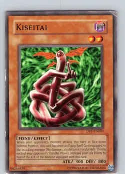 Yu-Gi-Oh TCG Kiseitai DB1-EN093 Unlimited Regular Common Card Played MP - Image 1