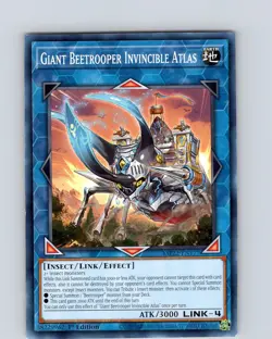 Yu-Gi-Oh Giant Beetrooper Invinvible Atlas MP22-EN177 1st Edition Common Card NM - Image 1