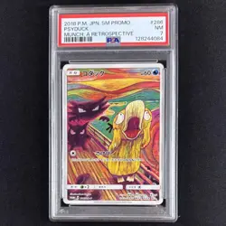 PSA7 Pokemon Card Psyduck Munch a retrospective promo 2018 #286 Japanese - Image 1