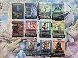 Magic the Gathering Final Fantasy Borderless Through The Ages Card Bundle x11 - Image 1