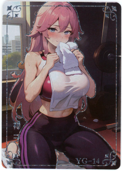 ❤YAE MIKO - Goddess Story ANIME WAIFU Card YISISANTAN 3 - YG-14 GENSHIN IMPACT - Image 1