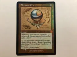 MTG The Brothers’ War Retro Frame Artifacts MESMERIC ORB Schematic Foil NM (0059 - Image 1
