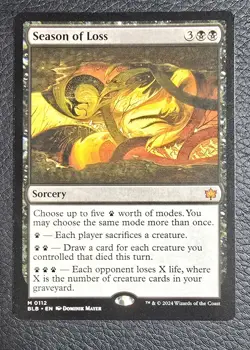 Season of Loss Bloomburrow Regular MTG NM Magic Card - Image 1