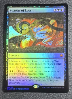 Season of Loss Bloomburrow Foil MTG NM Magic Card - Image 1